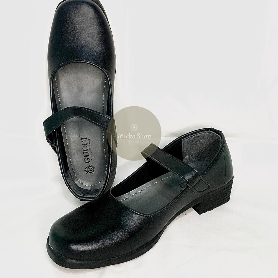 Serbuuuu.. Gucci Pantofel Sekolah Paskibraka G.01 Hitam