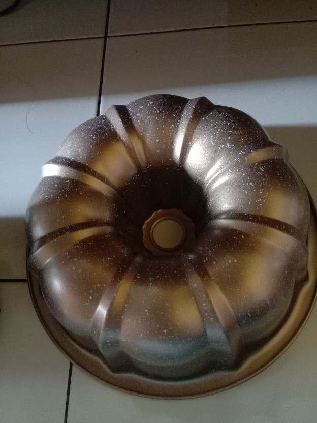 Loyang Tulban Teflon 26cm Anti Lengket Cetakan Kue Bolu Dan Agar 2614