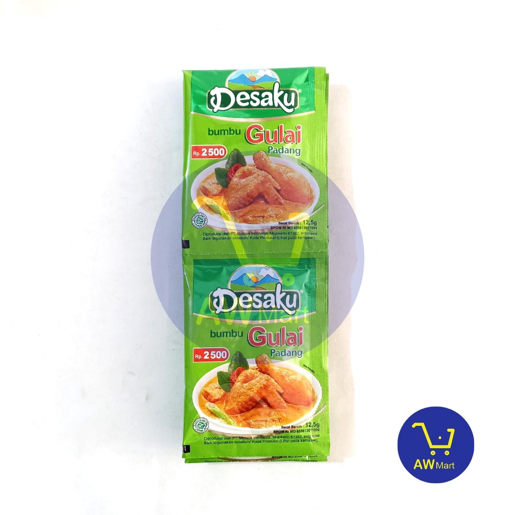 DESAKU BUMBU BUBUK RENCENG 12.5 GRAM / 7.5 GRAM X 10 SACHET ALL VARIAN - KETUMBAR DLL