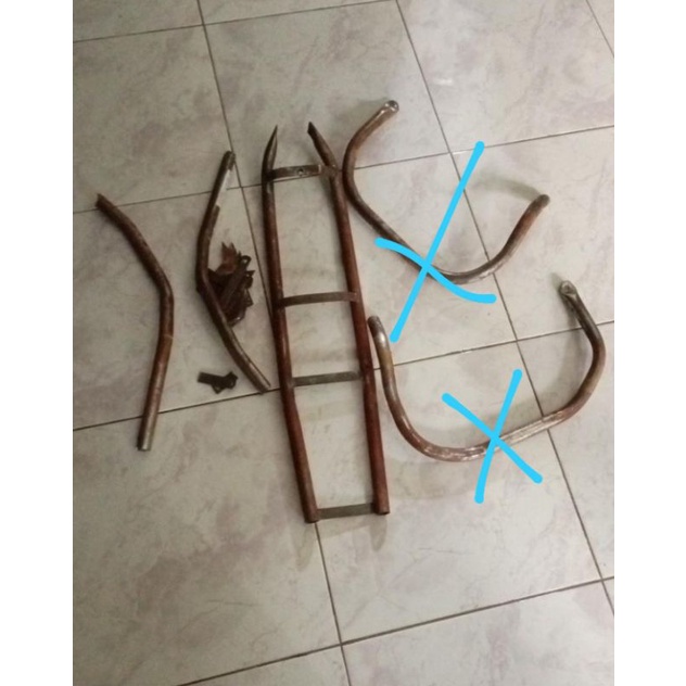 frame sasis belakang crf 150 pnp mp,tiger,gl,dll