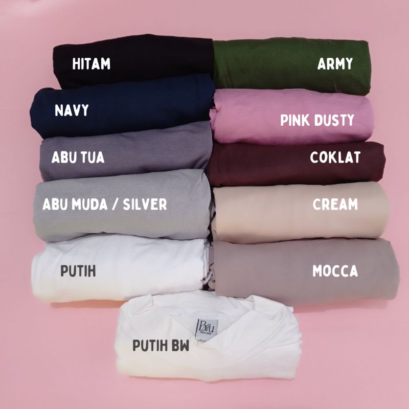 BIIU Manset Kaos Polos Premium Body Fit-4