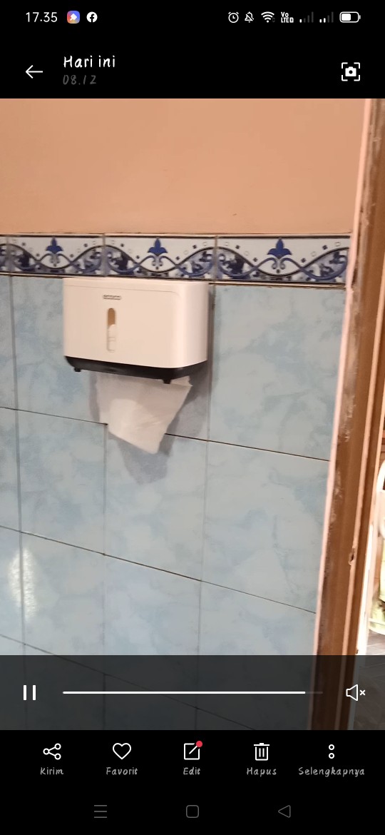 Ecoco Kotak Tisu Tissue Storage Toilet Paper Box Dispenser E1807