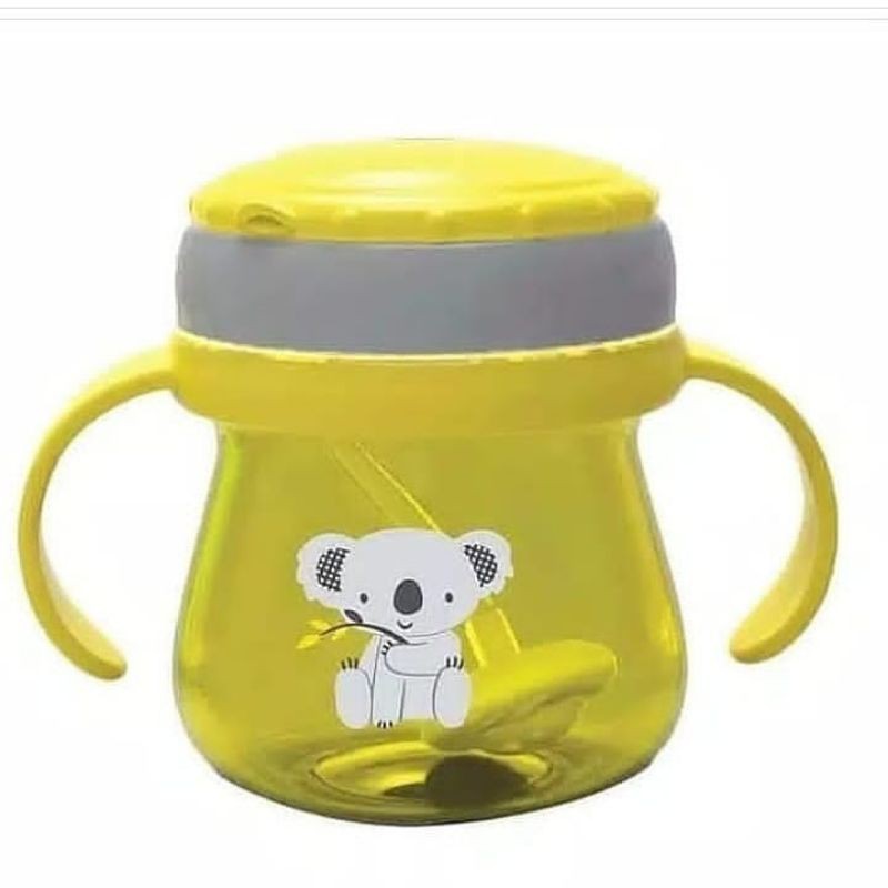 BABY SAFE TRAINING CUP W/STRAW JP019