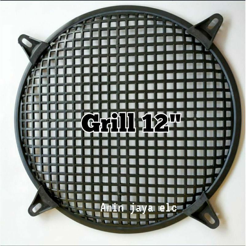 Grill speaker 12 inch plastik ram speaker tutup speaker 12 inch