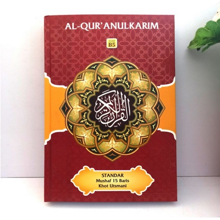 AL QURAN USTMANI BESAR B5 15 BARIS BEST SELLER TERLARIS GROSIR