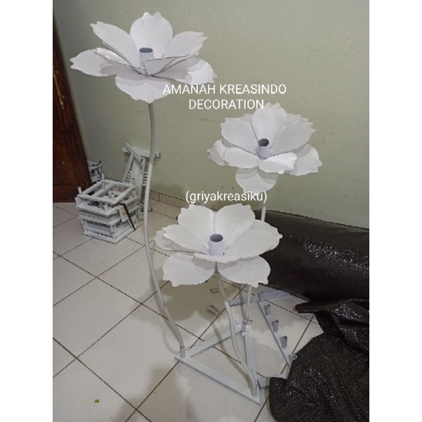 KAP LAMPU BUNGA LAMPU DEKORASI