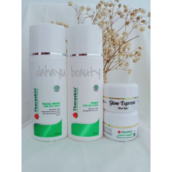 THERASKIN PAKET OILY GLOW EXPRESS (LBL PJG)