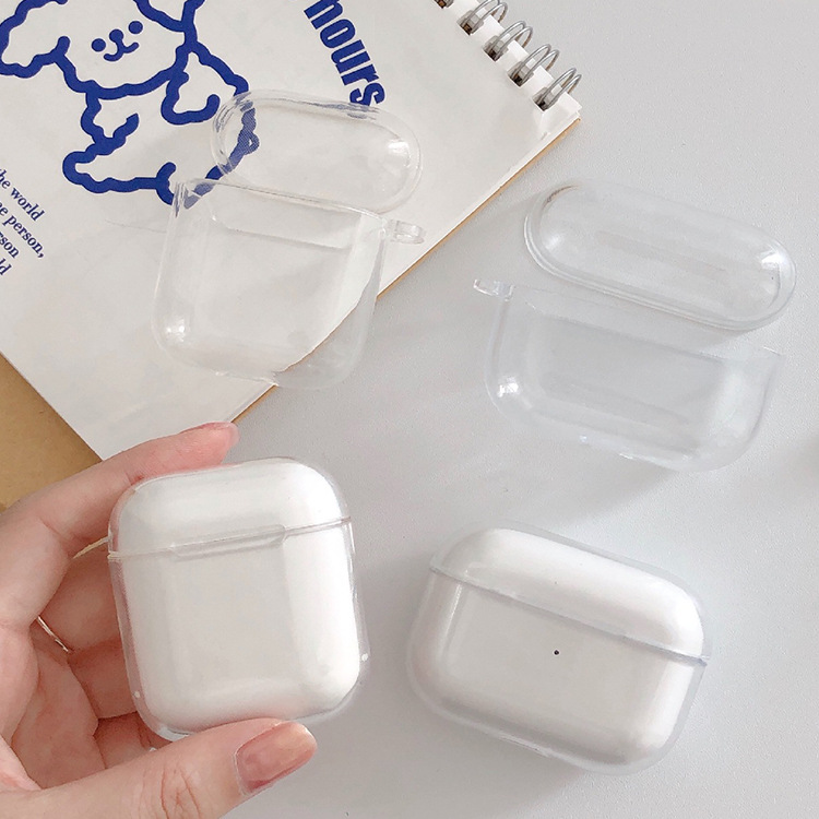 compatible for APPLE Airpods 1 2 Airpods Pro Soft Case Transparant Transparent Bening Casing Airpods 3 Airpods Pro inpods 11 12