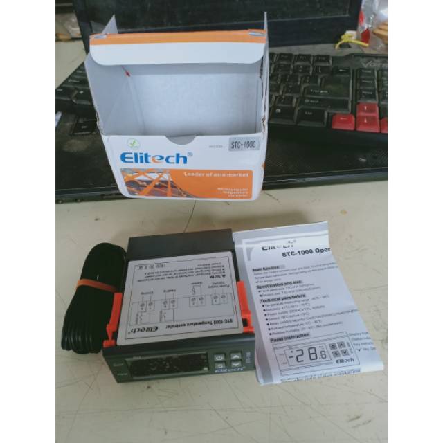 Digital Thermostat Elitech STC-1000 STC1000 Thermometer