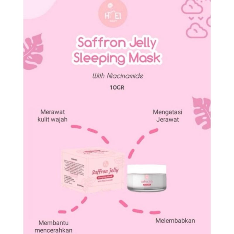 Saffron Jelly SleepingMask