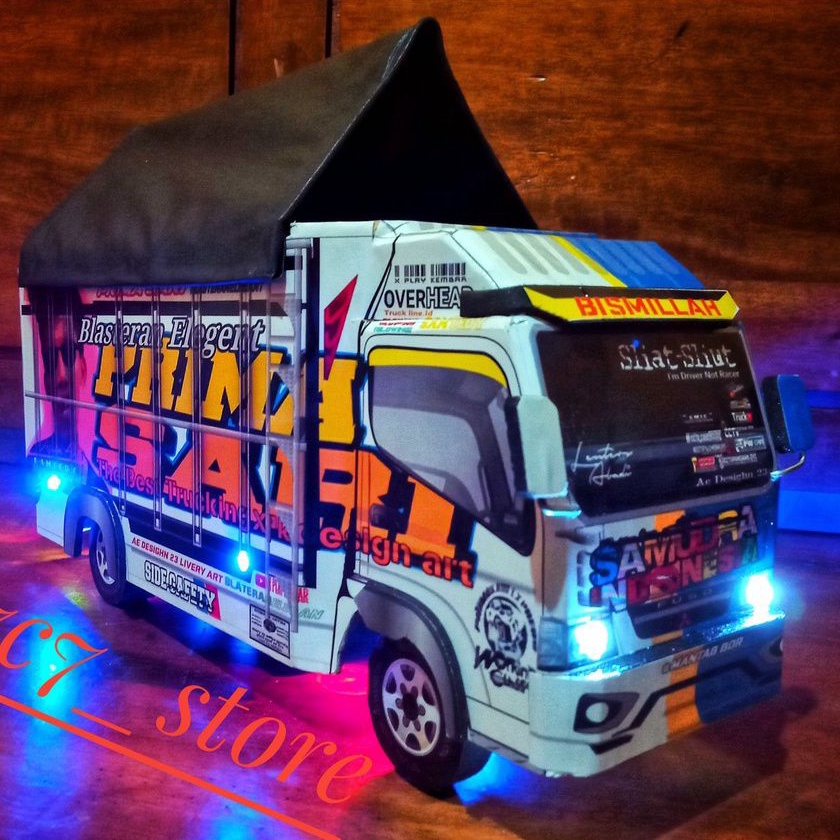 mobilan oleng full lampu samudera Indonesia