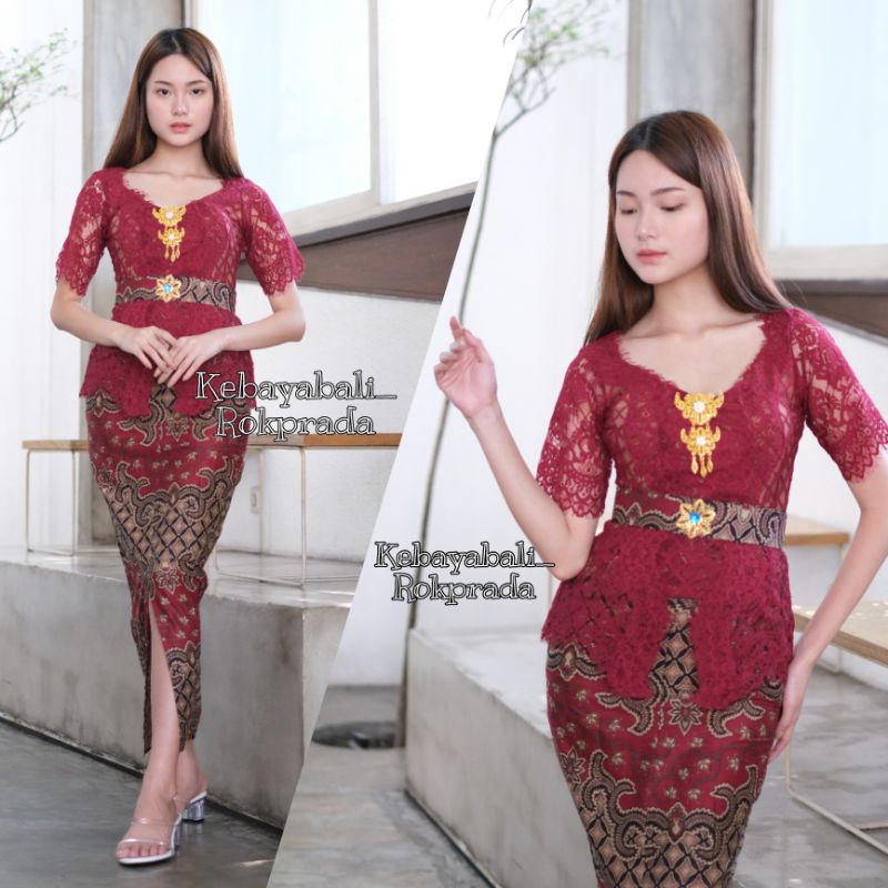 KEBAYA BALI SATU KEBAYA LILAC KEBAYA PENDEK KEBAYA KUTUBARU MODERN KEBAYA MURAH