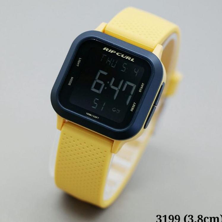 4L9 jam tangan RIPCURL RUBBER digital time