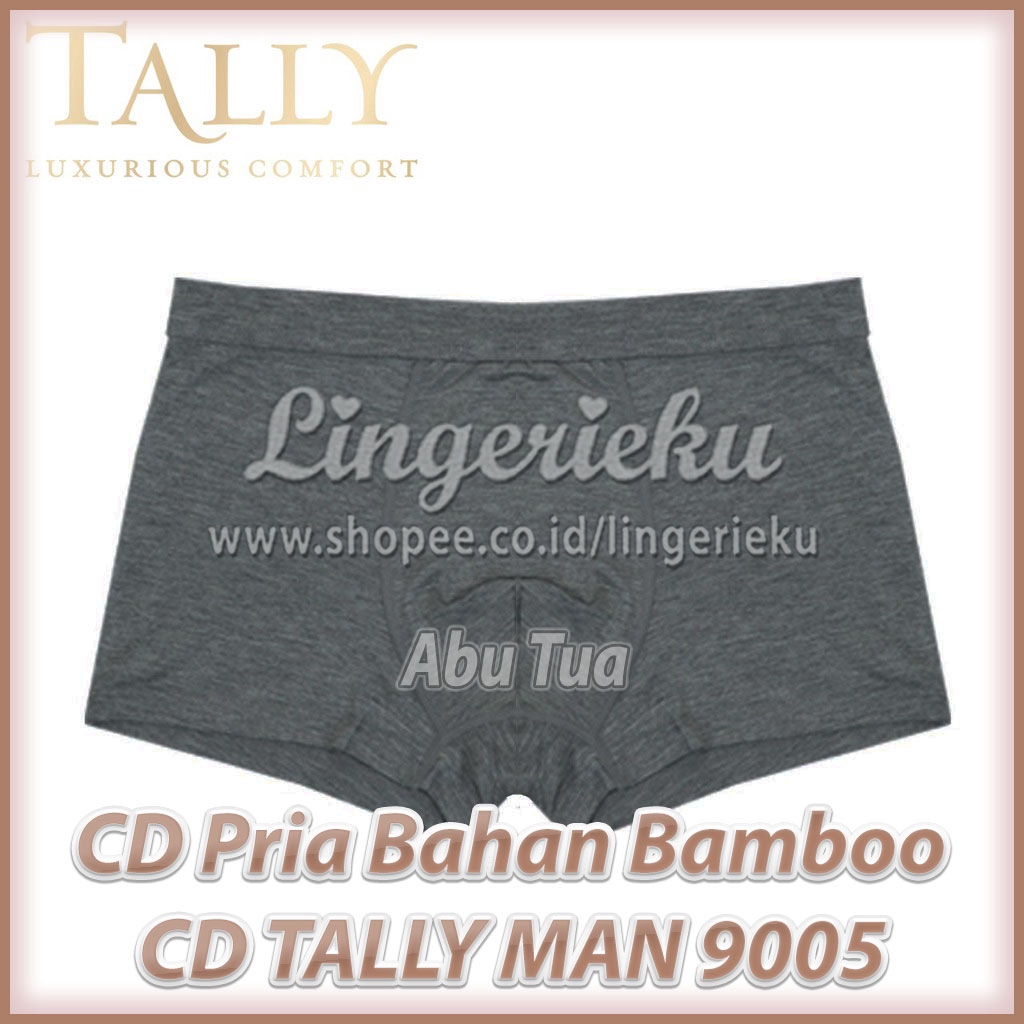 Tally 9005 CD Celana Dalam Boxer Pria Dewasa Bahan Katun Spandeks