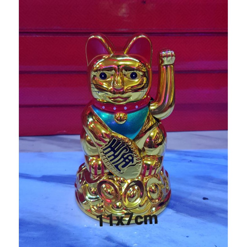 lucky cat kecil batre