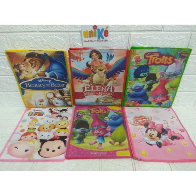 TAS SPUNBOND FP Goodie bag Ulang tahun anak Ulta bingkisan parcel Harga murah meriah party anak-3