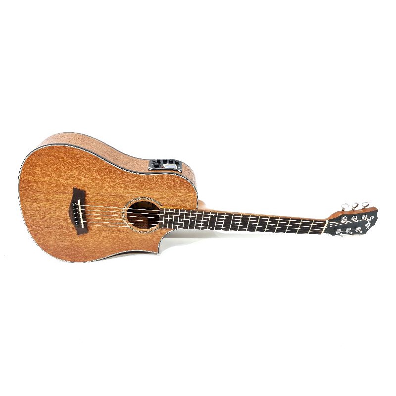 Gitar Akustik Elektrik Merk Cowboy Original Tipe JW 120 NS NA Ukuran 3/4 Equalizer Tuner Eq Listrik