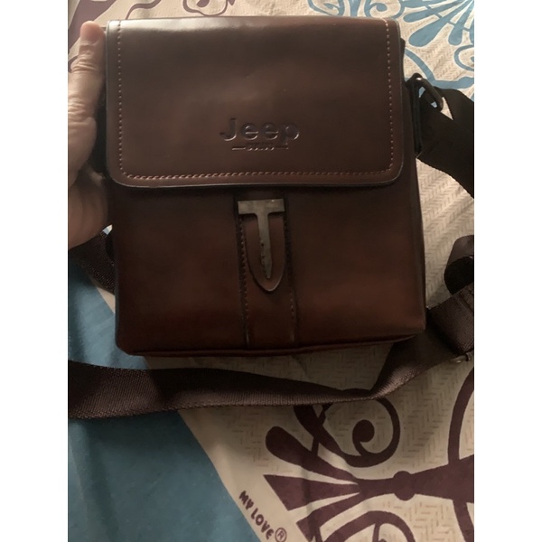 Preloved tas selempang JEEP laki-laki