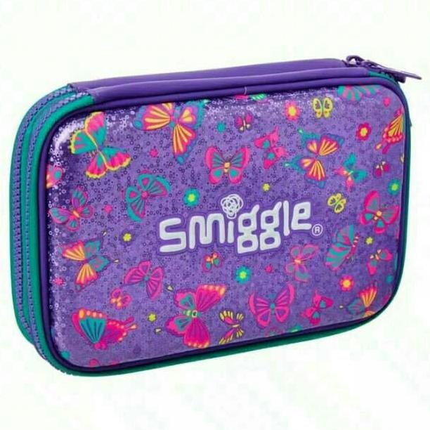 

SALE!!! SMIGGLE ORIGINAL DOUBLE UP HARDTOP PENCIL CASE /KOTAK PENSIL O DFD6546E