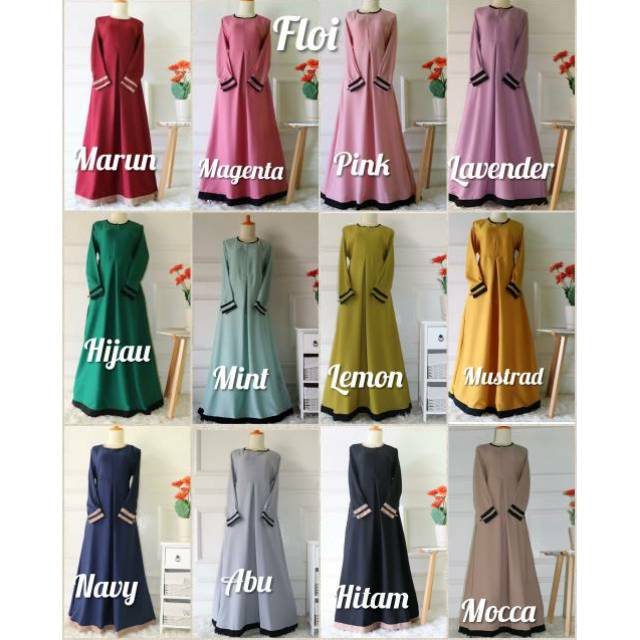 Paling Inspiratif Gamis Hijau Botol Kombinasi Lemon The Paling Inspiratif Gamis Hijau Botol Kombinasi Lemon The