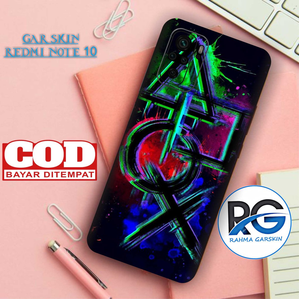 garskin redmi note 10 motif gamer - free custom gambar