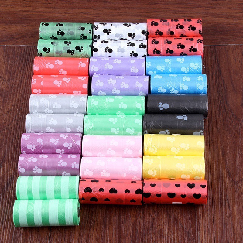 Plastik Poop PUP Kotoran Anjing / Kucing - Plastik 1 Roll isi 15pcs