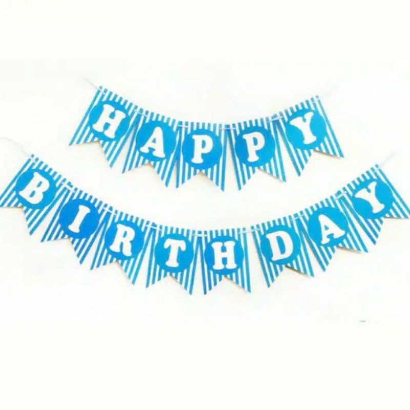 dekorasi dinding ulang tahun / tulisan happy birthday