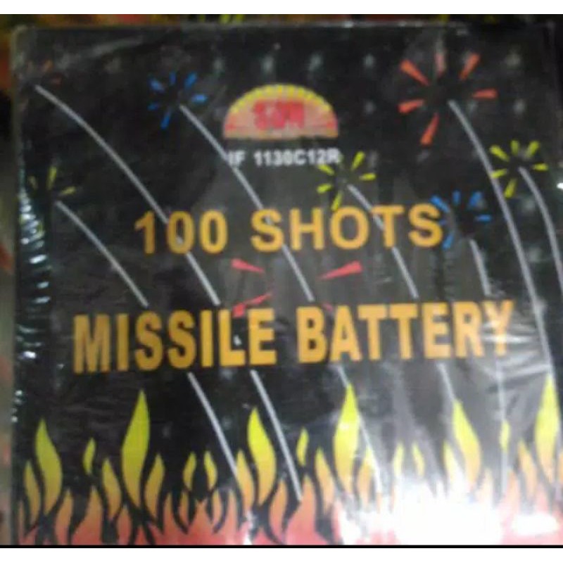 kembang api missile 100shot