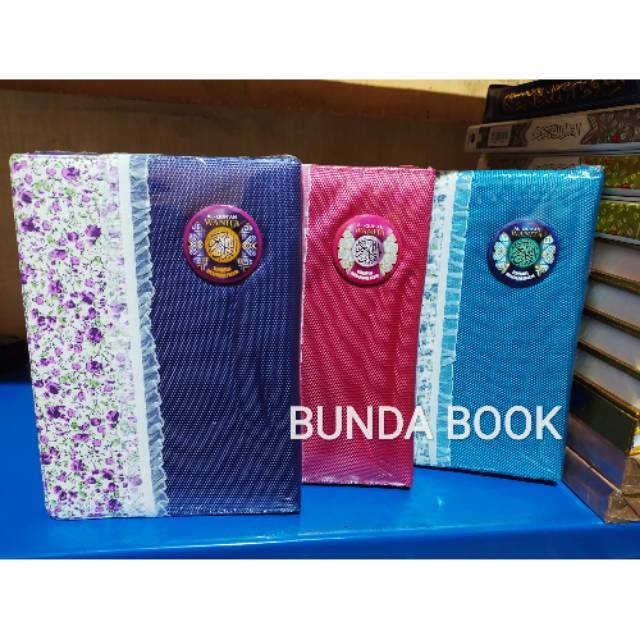 Al quran ummul mukminin Quran terjemah wanita ummul mukminin A5 resleting model muslimah cover