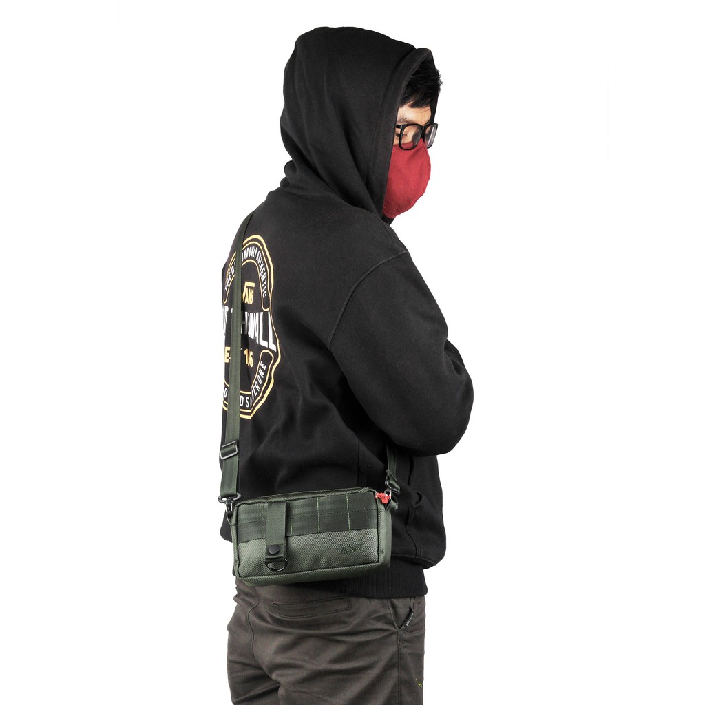 MIRAI - Tas Slingbag Tactical Out Door Tas Selempang Unisex Fanny Pack Tas Pinggang