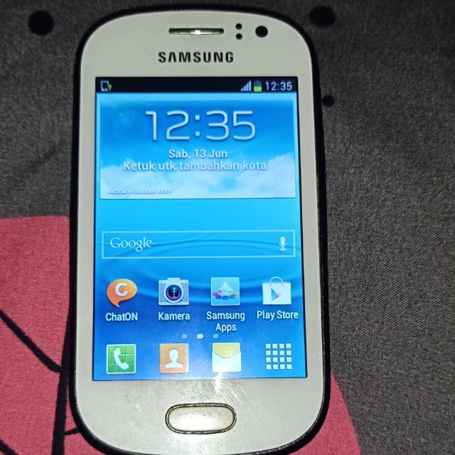 HP Bekas Handphone Bekas Murah Android HP Samsung S6810 Fame Normal