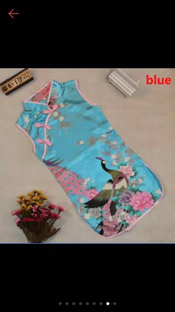 Dress cheongsam Imlek cantik