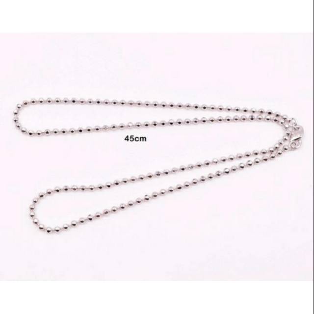 XUPING KALUNG FASHION WANITA MOTIF BIJI LADA  KILAP SILVER,BIJI LADA KECIL