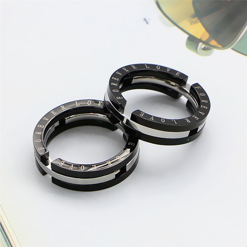 Cincin Titanium Mini Korea fashion cewek Wanita CK061 motif bisa di lipat unik