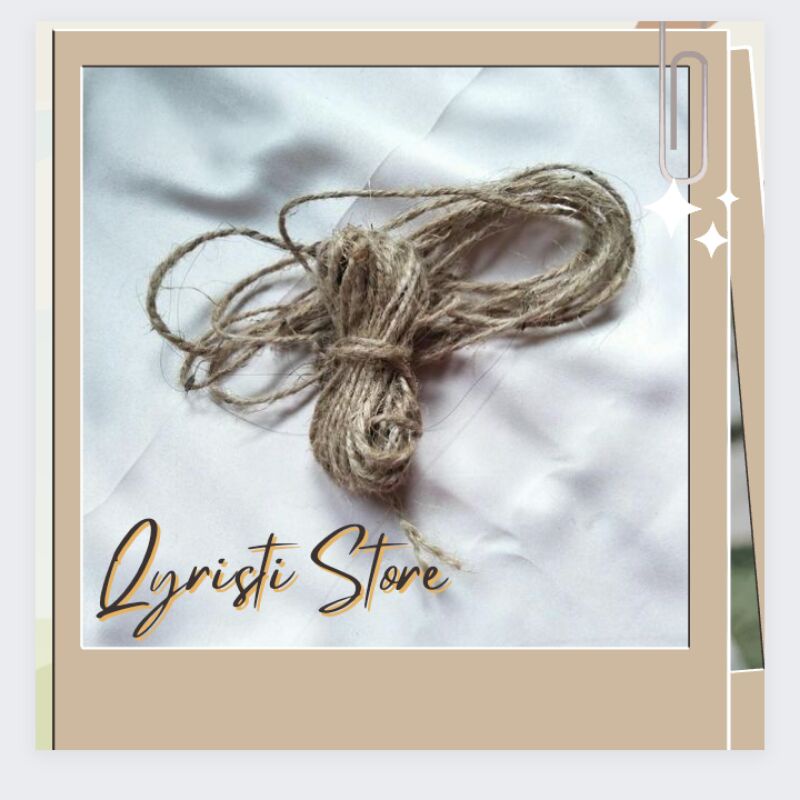 

TALI GONI 2 PLY/ 3 PLY TALI RAMI BOX | 5 METER |