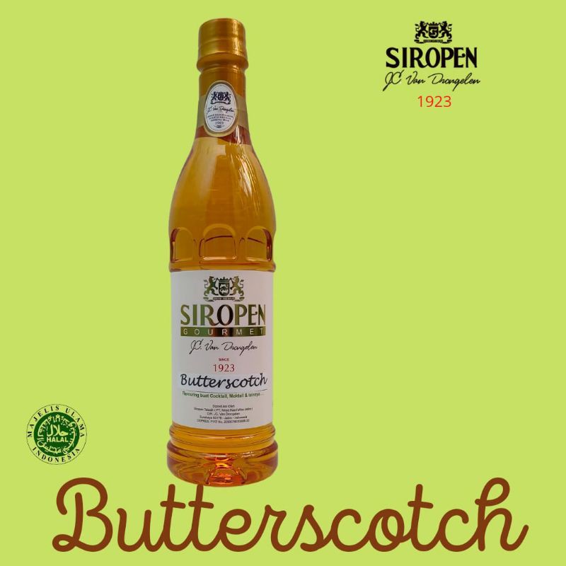 

Sirup Butterscotch Siropen Gourmet Butterscotch 700ml