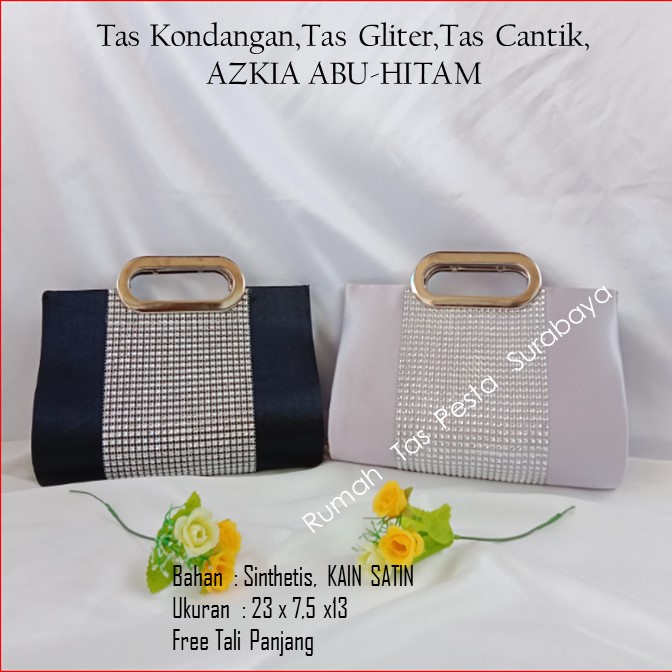 PAKET TAS AZKIA BELI 2 TAS SATU ONGKIR MODEL LUCTH DAN SELEMPANG MURAH MEWAH DAN ELEGAN