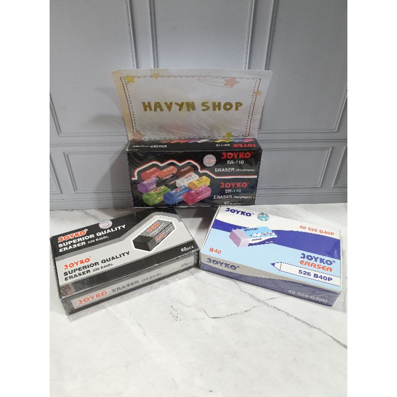 (10pcs) penghapus joyko kecil/hapusan joyko/stip joyko kecil-4