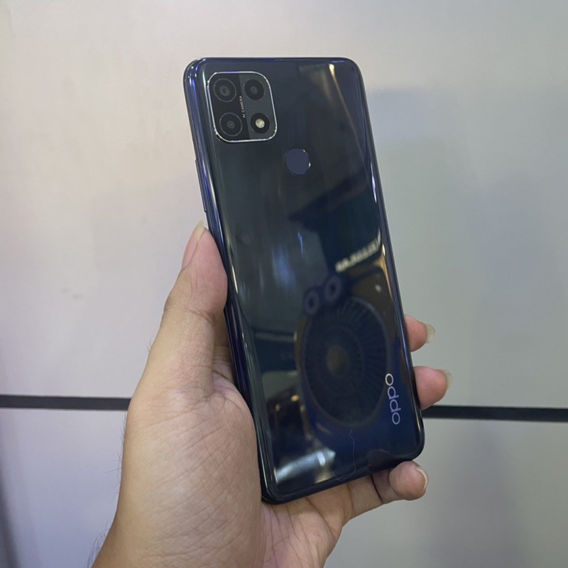 oppo a15s ram 4/64gb second bekas pakai mulus fullset original resmi