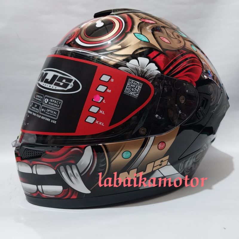 HLM NJS KAIROZ ZX 1 #BARONG /FULL FACE