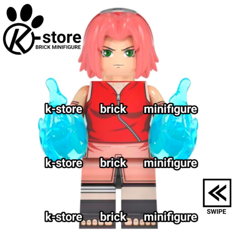 lego naruto haruno sakura minifigure