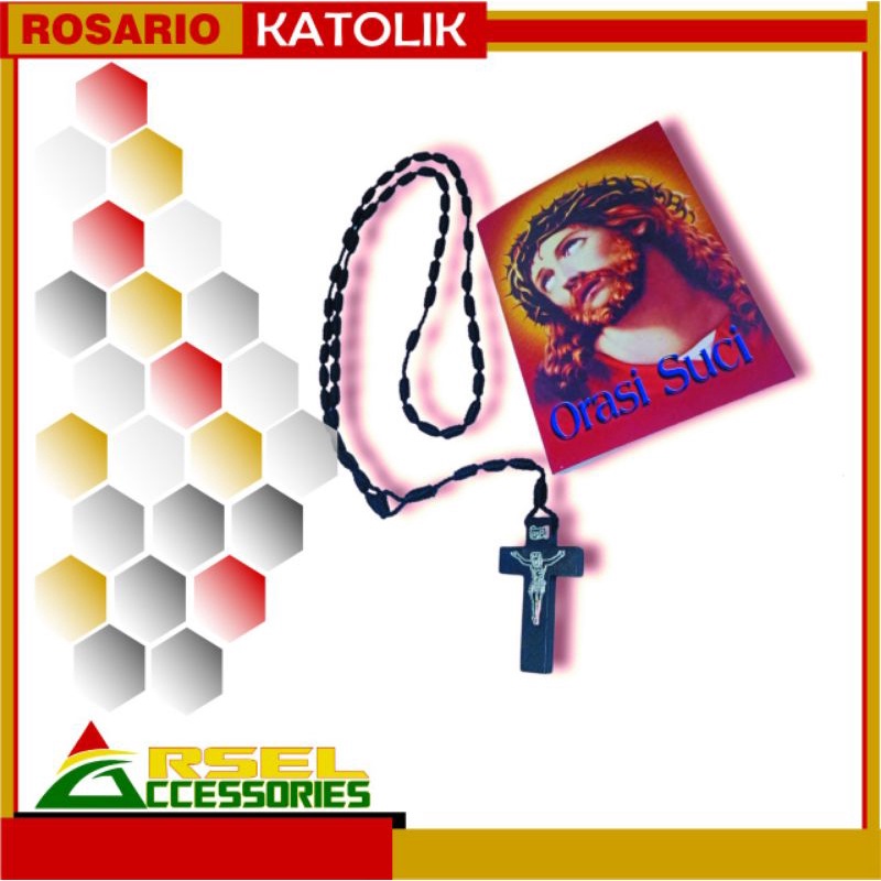 Rosario Katolik, Rosario Tali Nilon Hitam dan Buku Orasi Suci