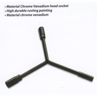 KUNCI SOCK Y PANJANG TEKIRO 10 - 12 - 14MM