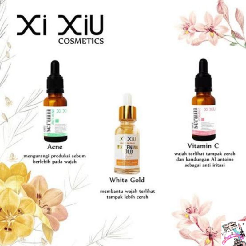 ☃️Cutezz_Ching1☃️Xi Xiu Face Serum 20ml - Serum Wajah