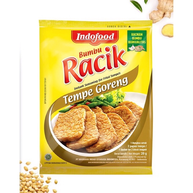 

Indofood Bumbu Racik Tempe Goreng