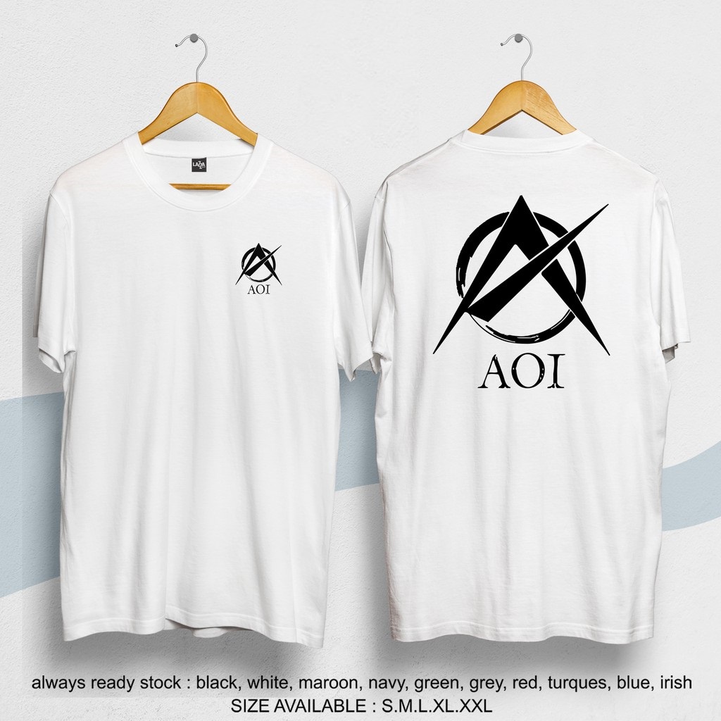 Kaos Baju Distro DJ Aoi LOGO KEREN Terlaris COMBED 30 S