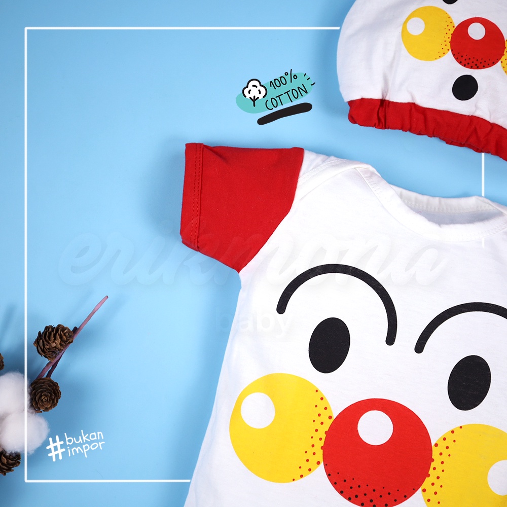 ❤️ jumper bayi baju bayi lucu karakter clown badut baju anak ❤️