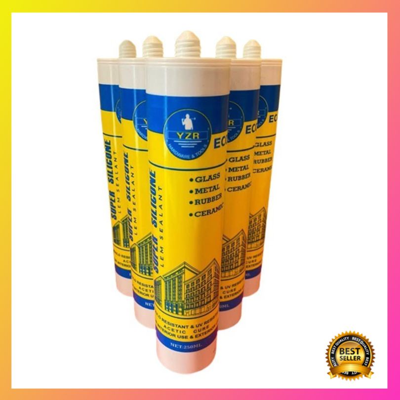

Diskon YZR ECO Super Silicone Lem Sealant 250 ml