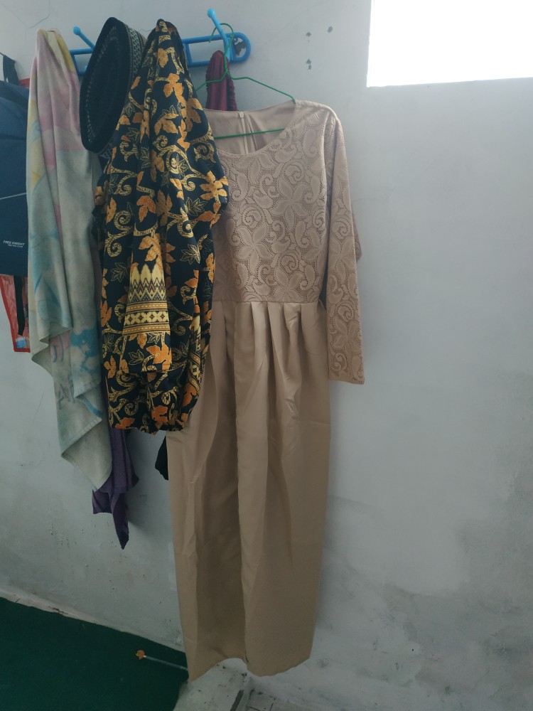 Set Cp Sarwendah Faridah Couple Devita Gamis Brukat Batik 8 Warna