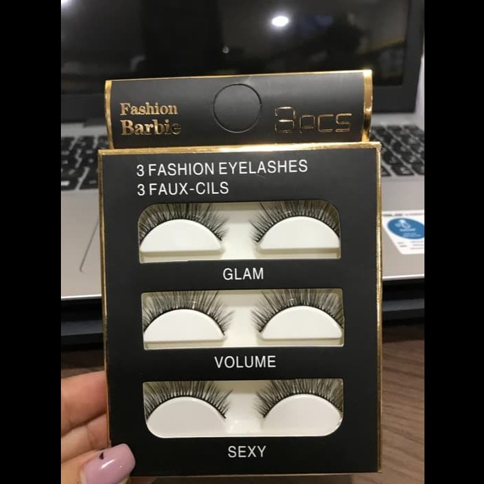 (BOW) 3pasang Bulu Mata Palsu Import (Z3D05,Y-03,3D-34,3D-01,3D-16,3D-41,3D-77,H-65,JKX12,Y-01,Z3D02,3D-03,H-74)